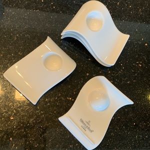 Villeroy & Boch New Wave Egg Cup - set of 5 - perfect condition- Germany
